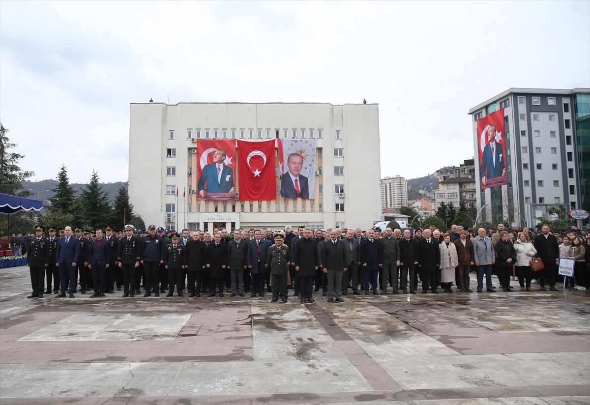 Rize'nin düşman işgalinden kurtuluşunun 108'inci yıl dönümü kutlandı