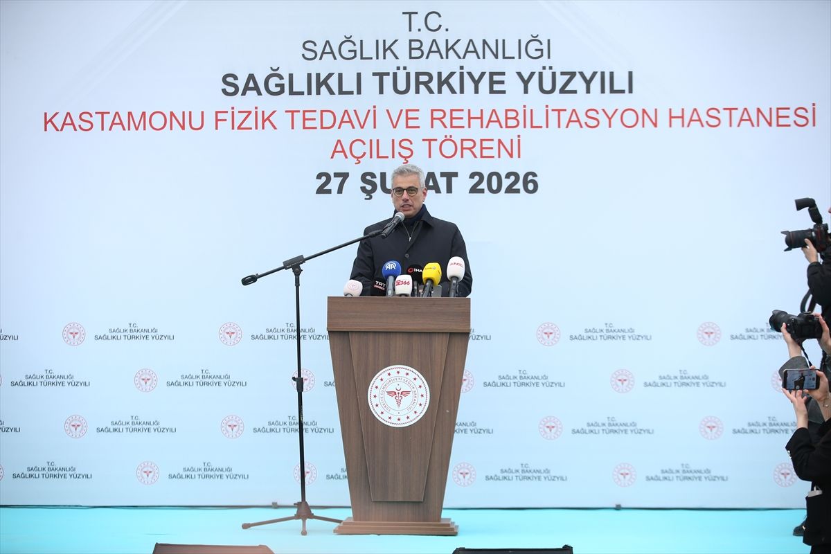 Sağlık Bakanı Memişoğlu, Kastamonu'da hastane açılışında konuştu Açıklaması