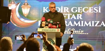 Sağlık Bakanı Memişoğlu, Seydikemer'de katıldığı iftar programında konuştu Açıklaması