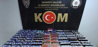 Sakarya'da 16 bin kaçak elektronik sigara ele geçirildi