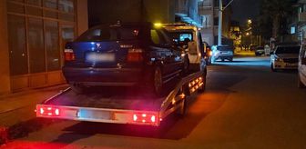 Sakarya'da 'drift' atan 2 sürücüye 116 bin 434 lira ceza kesildi