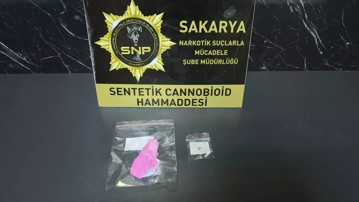 Sakarya'da düzenlenen uyuşturucu operasyonunda 2 zanlı tutuklandı