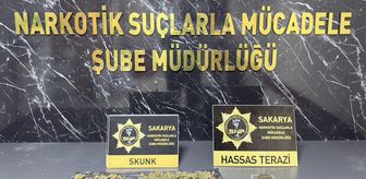 Sakarya'da konum atarak uyuşturucu satan 2 şüpheli suçüstü yakalandı