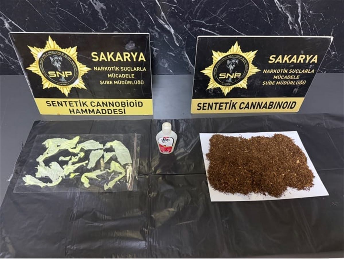 Sakarya'da uyuşturucu operasyonunda gözaltına alınan 2 zanlı tutuklandı