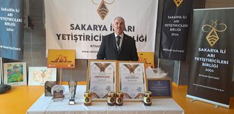 Sakarya'nın tescilli kestane balı uluslararası yarışmadan ödül getirdi