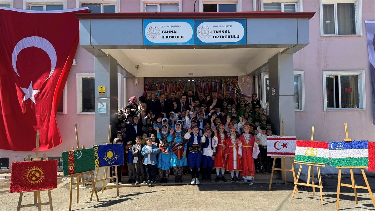Salıpazarı ilçesinde Nevruz Bayramı kutlandı