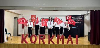 Salıpazarı'nda İstiklal Marşı'nın kabulünün 105. yıl dönümü kutlandı