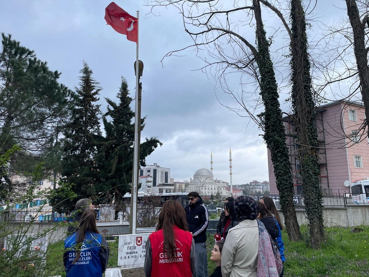Salıpazarı'nda şehit ve gazi ailelerine ziyaret