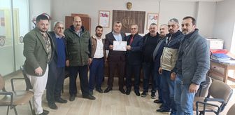 Salıpazarı Şoförler ve Otomobilciler Esnaf Odası Başkanlığı Kök, mazbatasını aldı