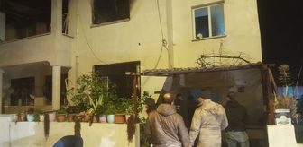 Samandağ'da evde çıkan yangın söndürüldü