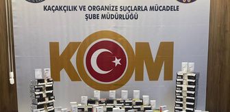 Samsun'da 10 bin 980 doldurulmuş makaron ele geçirildi