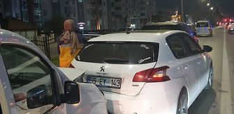 Samsun'da 3 aracın karıştığı trafik kazasında 3 kişi yaralandı