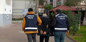 Samsun'da 35 yıl 7 ay hapis cezası bulunan firari hükümlü yakalandı
