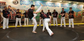 Samsun'da capoeira atölyesi düzenlendi
