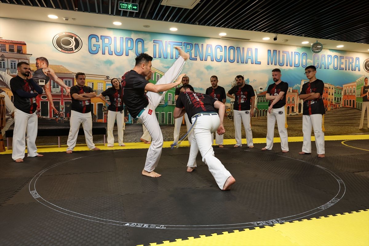 Samsun'da capoeira atölyesi düzenlendi