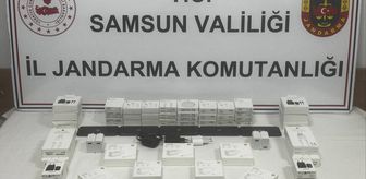 Samsun'da gümrük kaçağı elektronik ürünler ele geçirildi