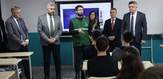 Samsun'da 'İlk Dersim Yeşilay' projesi kapsamında öğrencilere farkındalık eğitimi verildi