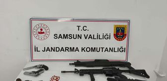 Samsun'da jandarma uyuşturucu ve kaçakçılık operasyonları düzenledi