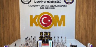 Samsun'da kaçak alkol ve tütün ele geçirildi, 1 zanlı yakalandı