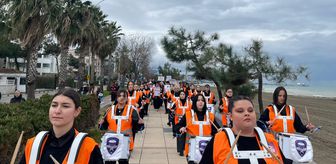 Samsun'da LÖSEV 'Umudumuz Kadın Dayanışması' yürüyüşü gerçekleştirdi