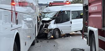 Samsun'da meydana gelen trafik kazasında 7 kişi yaralandı