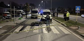 Samsun'da minibüsle çarpışan motosikletteki 1 kişi öldü