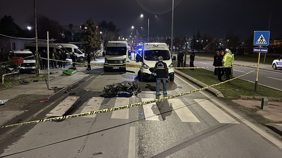 Samsun'da minibüsle çarpışan motosikletteki 1 kişi öldü