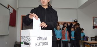 Samsun'da öğrenciler 'zimem defteri' geleneğini yaşattı
