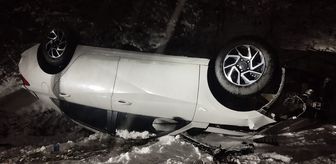 Samsun'da otomobilin devrilmesi sonucu 4 kişi yaralandı