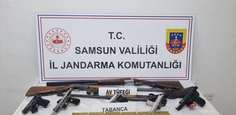 Samsun'da silahla havaya ateş eden 2 şüpheli yakalandı