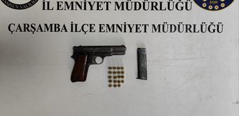 Samsun'da silahlı yaralama şüphelisi yakalandı
