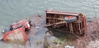 Samsun'da traktörün nehre devrilmesi sonucu 1 kişi öldü, 1 kişi yaralandı