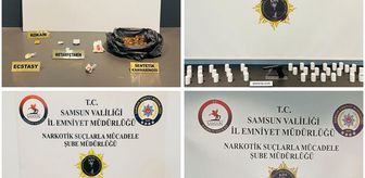 Samsun'da uyuşturucu operasyonlarında 7 zanlı yakalandı