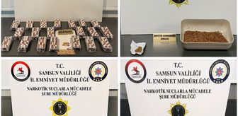 Samsun'da uyuşturucu operasyonlarında 8 zanlı yakalandı