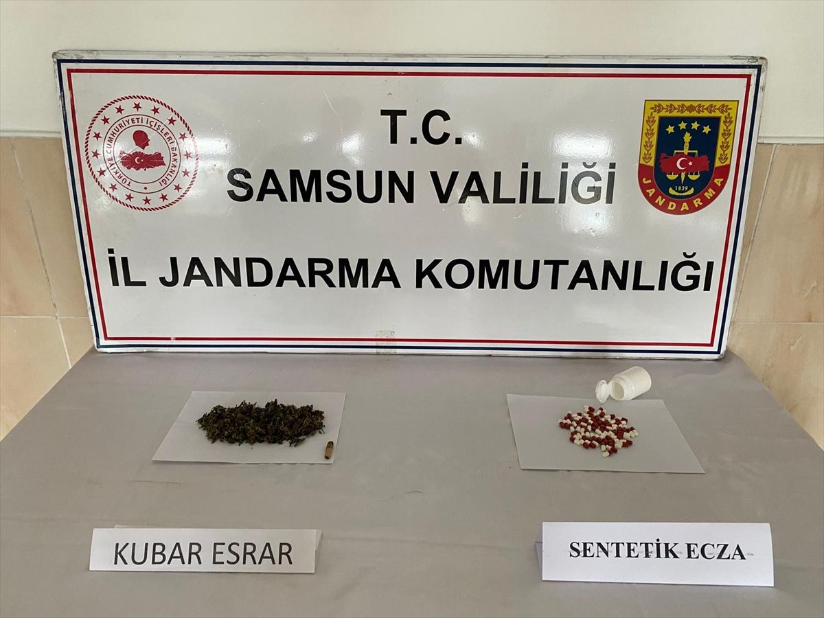 Samsun'da uyuşturucu operasyonunda 1 zanlı yakalandı