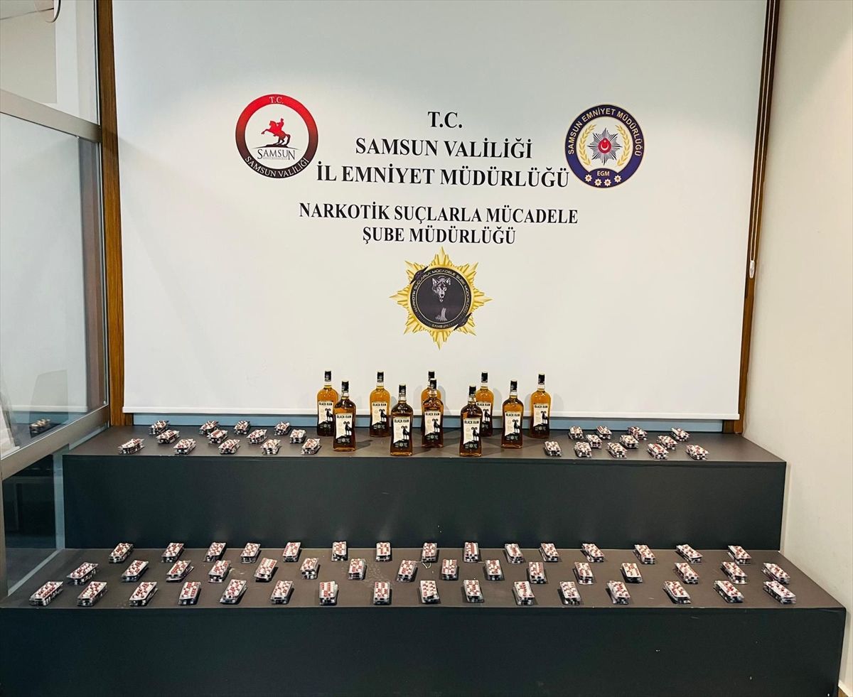 Samsun'da uyuşturucu operasyonunda 1 zanlı yakalandı