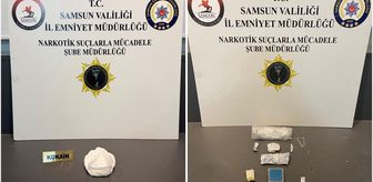 Samsun'da uyuşturucu operasyonunda 2 zanlı yakalandı