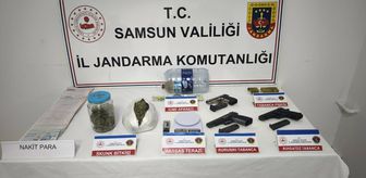 Samsun'da uyuşturucu operasyonunda yakalanan zanlı tutuklandı
