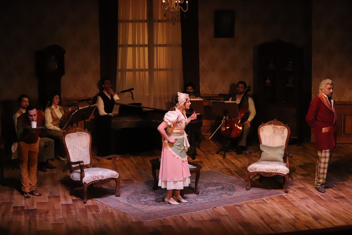 Samsun Devlet Opera ve Balesi 'Hanım Olan Hizmetçi' operasının prömiyerini yaptı