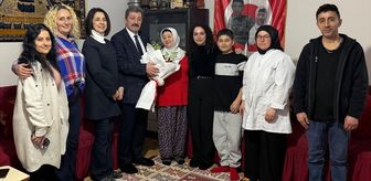 Samsun Valisi Tavlı ve eşi, şehit ailesinin iftar sofrasına konuk oldu