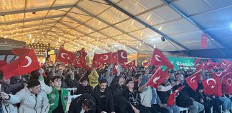 Samsun ve Çankırı'da milli takım coşkusu yaşandı
