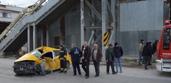Havza'da Trafik Kazası: Sürücü Ağır Yaralı
