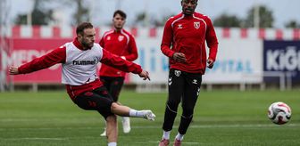 Samsunspor, Konyaspor maçının hazırlıklarını sürdürdü