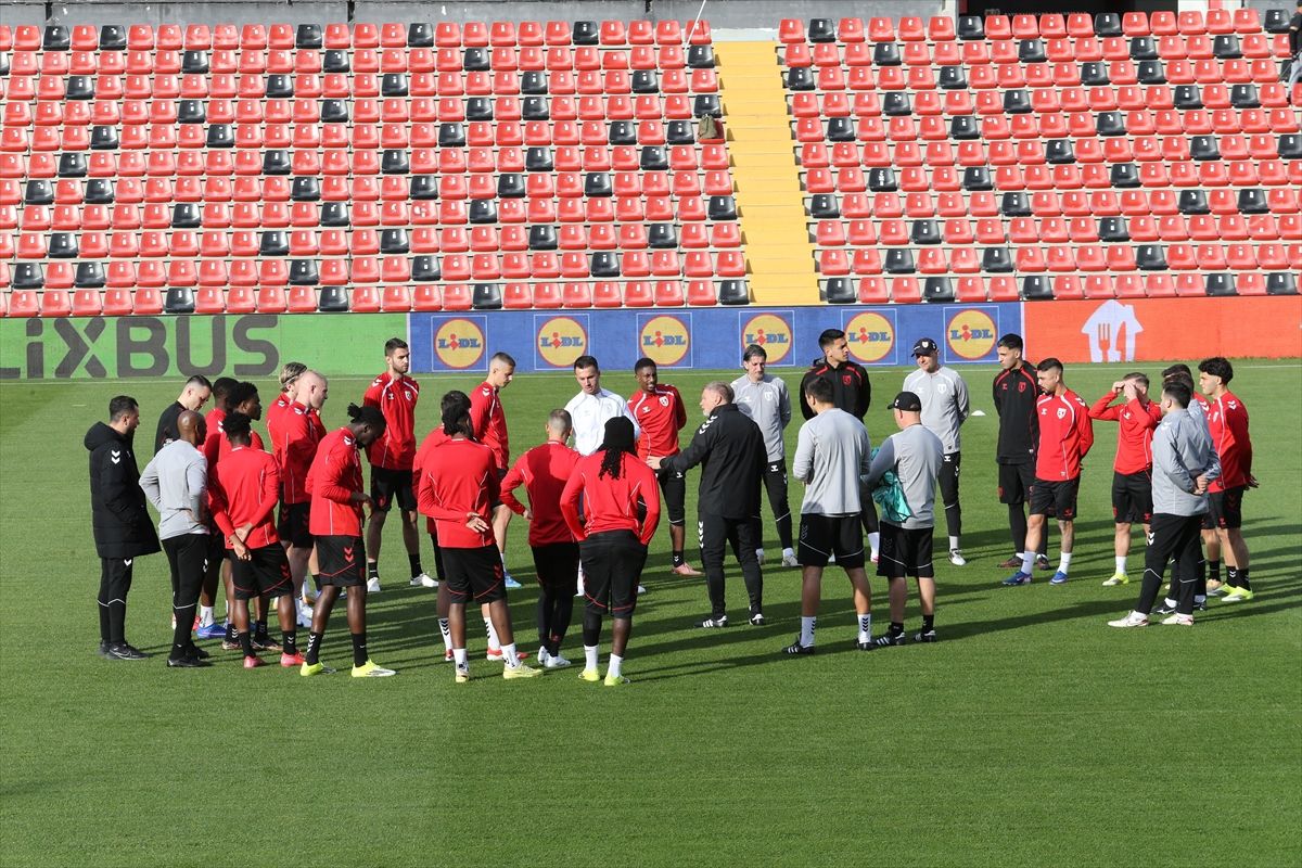Samsunspor, Rayo Vallecano maçına hazır