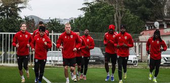 Samsunspor, Rayo Vallecano maçının hazırlıklarına başladı