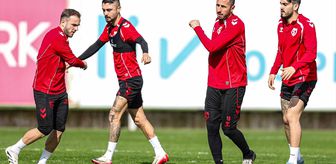 Samsunspor, Shkendija maçının hazırlıklarını tamamladı