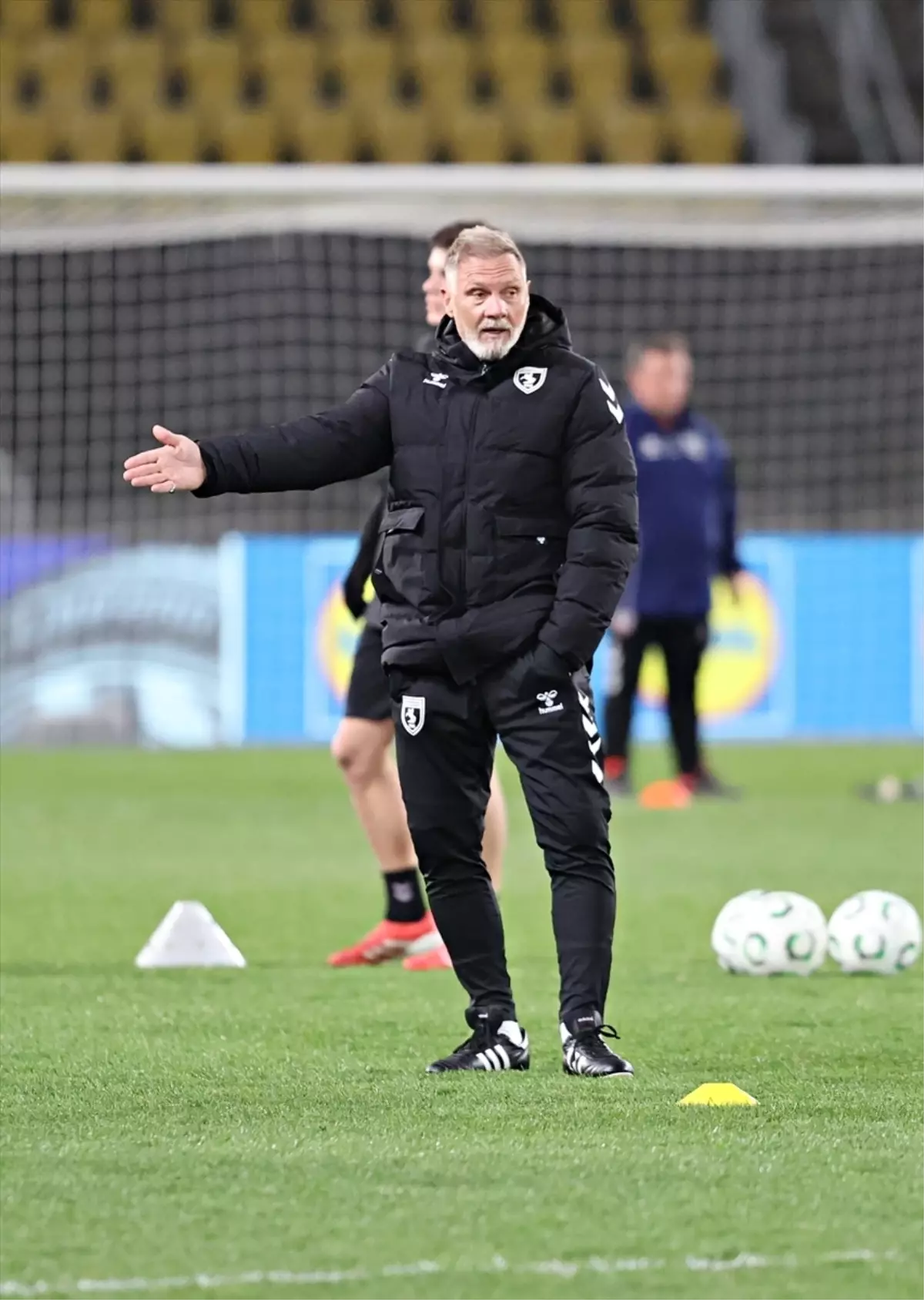 Samsunspor, Shkendija maçının hazırlıklarını tamamladı