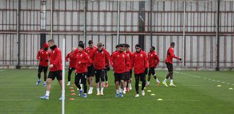 Samsunspor, Shkendija maçının hazırlıklarını tamamladı
