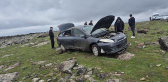 Şanlıurfa'da devrilen otomobildeki 5 kişi yaralandı