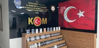 Şanlıurfa'da gümrük kaçağı 85 cep telefonu ele geçirildi